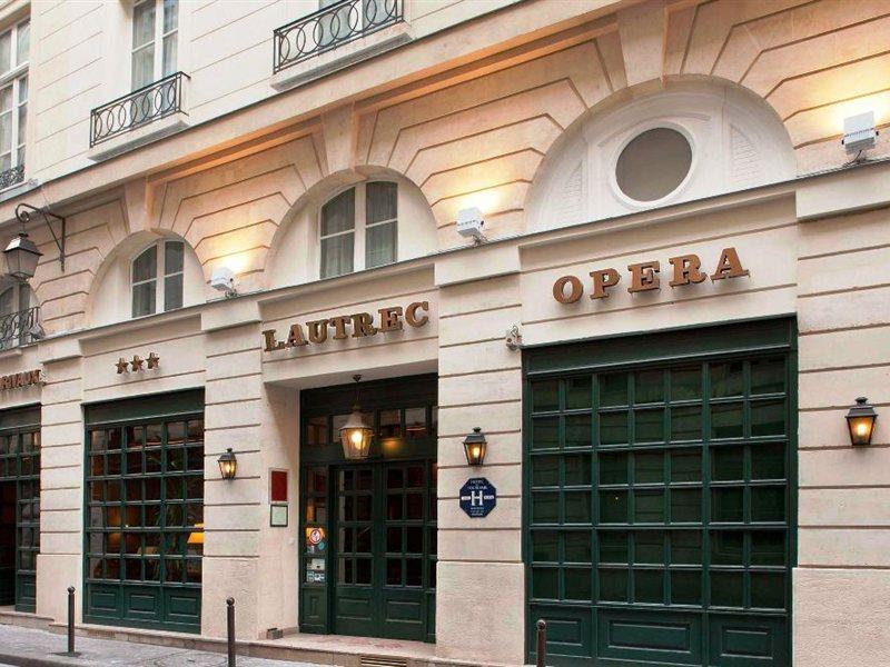 Hotel Lautrec Opera Paris Exterior foto